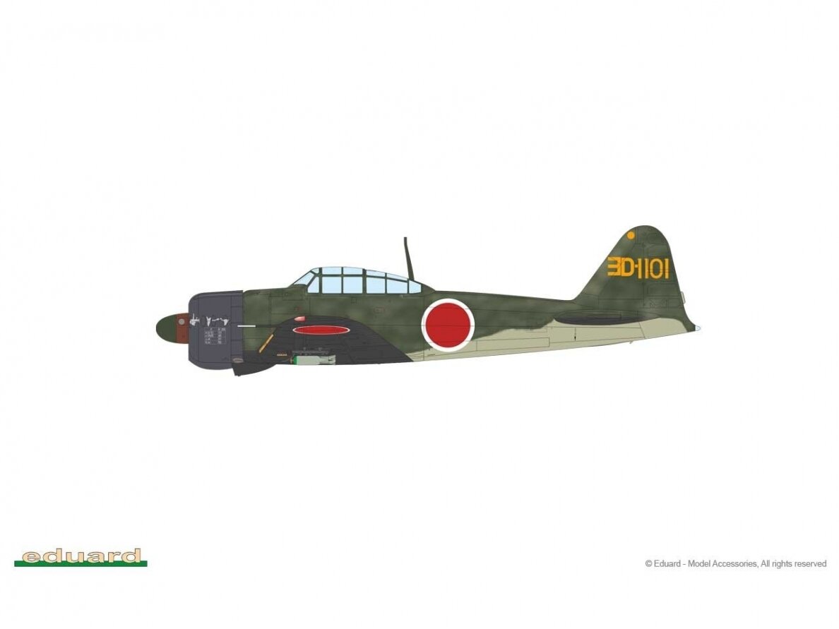 Eduard - Mitsubishi A6M2 Zero Type 21 Weekend edition, 1/48, 84189 12 Eduard - Mitsubishi A6M2 Zero Type 21 Weekend edition, 1/48, 84189 12