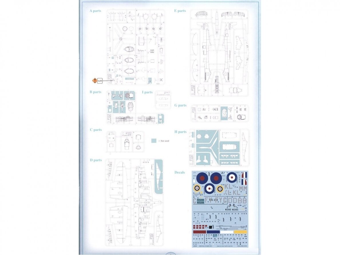Kotare - Supermarine Spitfire Mk.Va, 1/32, K32002 11 Kotare - Supermarine Spitfire Mk.Va, 1/32, K32002 11