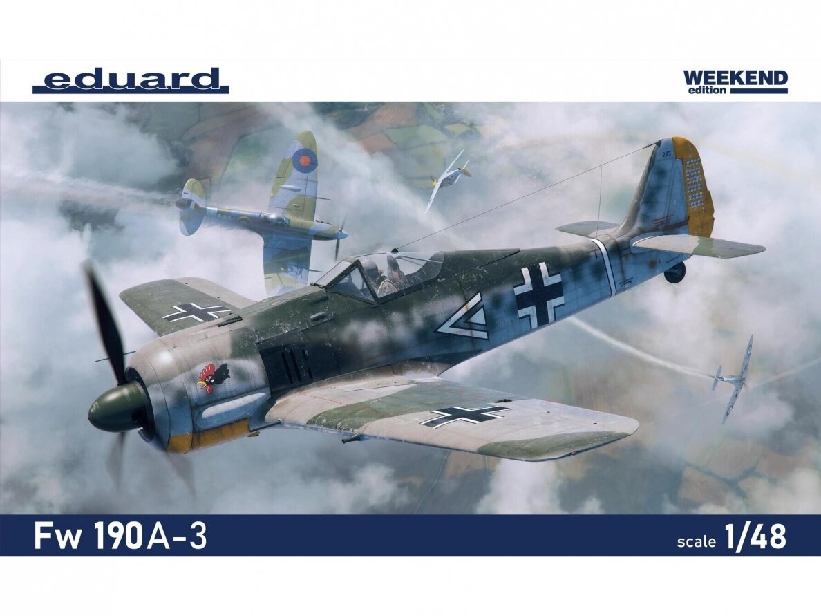 Eduard - Focke-Wulf FW-190A-3 Weekend edition, 1/48, 84205 Eduard - Focke-Wulf FW-190A-3 Weekend edition, 1/48, 84205