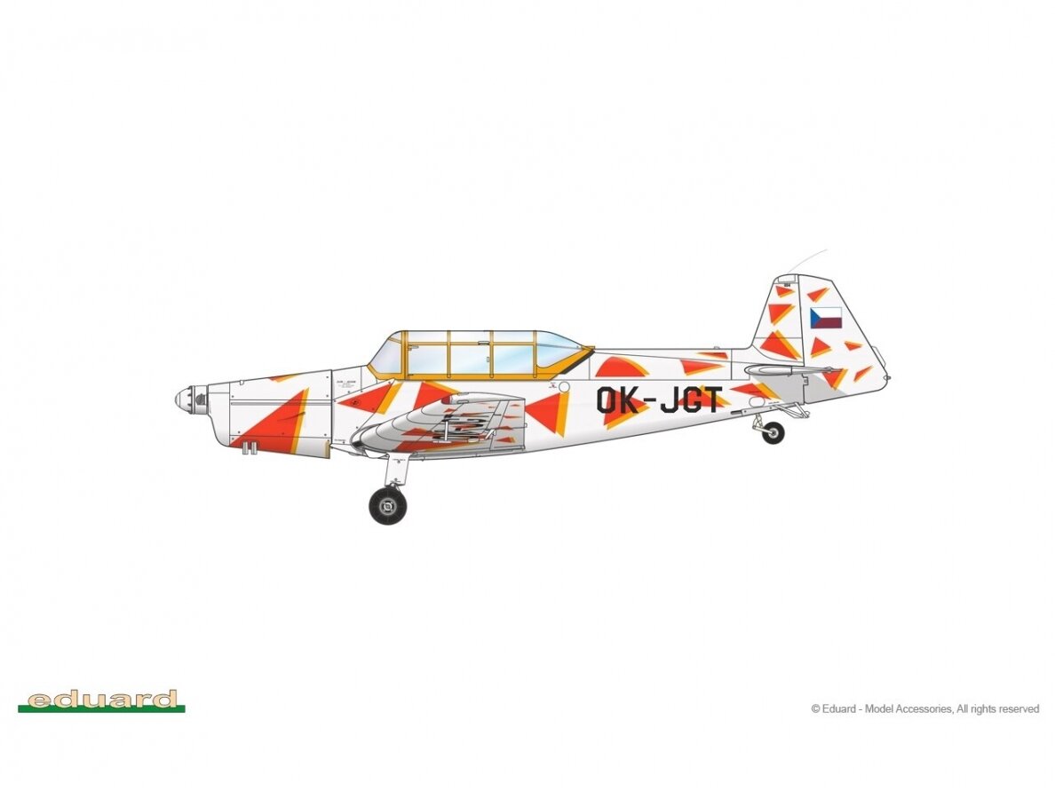 Eduard - Zlín Z-226 MS Trenér, Profipack, 1/48, 82182 11 Eduard - Zlín Z-226 MS Trenér, Profipack, 1/48, 82182 11