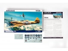 Eduard - Spitfire Mk.VIII WEekend edition, 1/72, 7462 Eduard - Spitfire Mk.VIII WEekend edition, 1/72, 7462