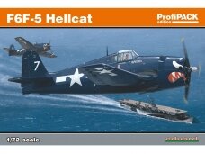 Eduard - F6F-5 Hellcat, Profipack, 1/72, 7077 Eduard - F6F-5 Hellcat, Profipack, 1/72, 7077