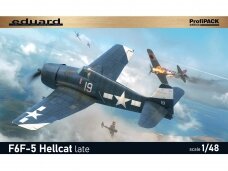 Eduard - Grumman F6F-5 Hellcat late Profipack, 1/48, 8229