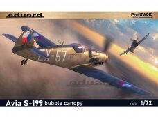 Eduard - Avia S-199 bubble canopy ProfiPack edition, 1/72, 70151