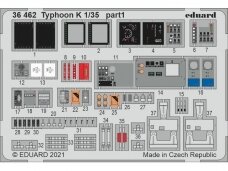 Eduard - Typhoon K detail set, Fotoėsdinti papildai, 36462
