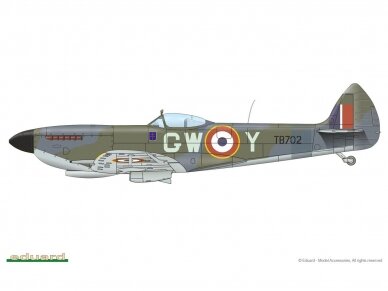 Eduard - Spitfire Mk.XVI bubbletop ProfiPack Edition, 1/48, 8285 12