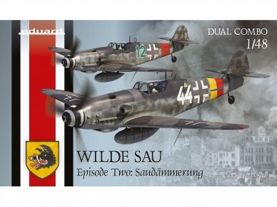 Eduard - WILDE SAU Episode Two: Saudämmerung Dual Combo (Messerschmitt Bf 109-10 & Bf 109-14 ), 1/48, 11148