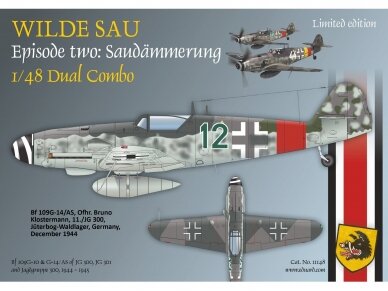 Eduard - WILDE SAU Episode Two: Saudämmerung Dual Combo (Messerschmitt Bf 109-10 & Bf 109-14 ), 1/48, 11148 4