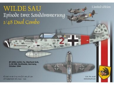 Eduard - WILDE SAU Episode Two: Saudämmerung Dual Combo (Messerschmitt Bf 109-10 & Bf 109-14 ), 1/48, 11148 7