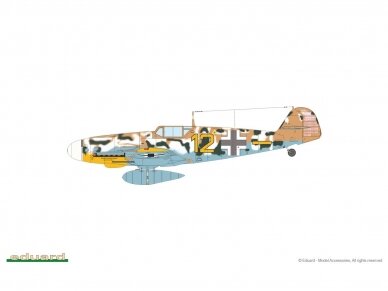 Eduard - Wunderschöne Neue Maschinen Pt.2  Messerschmitt Bf 109G-2 &  Messerschmitt Bf 109G-4 Limited - Dual Combo, 1/72, 2143 9