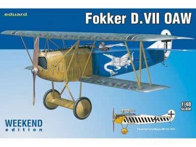 Eduard - Fokker D.VII OAW, Weekend Edition with LTU decals, 1/48, 84155