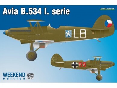 Eduard - Avia B-534 I. serie, Weekend edition, 1/72, 7446
