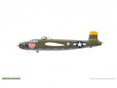 Eduard - GUNN's BUNNY Limited Edition (North American B-25 Mitchell), 1/72, 2139 14