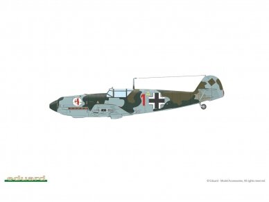 Eduard - Bf 109E-3 ProfiPack edition, 1/72, 7032 9