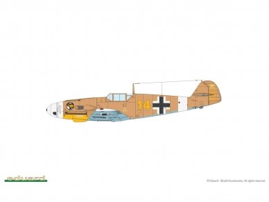 Eduard - Messerschmitt Bf 109F-2 & Bf 109F-4 Wunderschöne Neue Maschinen pt.I Limited - Dual Combo, 1/72, 2142 22