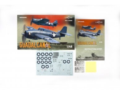 Eduard - `GuadalCanal` Grumman F4F-4 Wildcat Dual Combo, 1/48, 11170 1