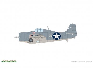 Eduard - `GuadalCanal` Grumman F4F-4 Wildcat Dual Combo, 1/48, 11170 12