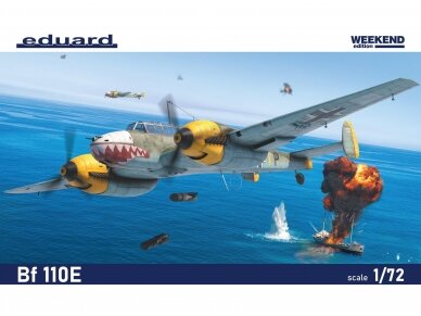 Eduard - Bf 110E Weekend edition, 1/72, 7464
