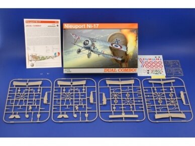 Eduard - WW I Nieuport Ni-17 Dual Combo! [two kits], 1/72, 7071 1