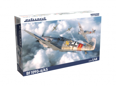 Eduard - Bf-109G-6/ AS Weekend Edition, 1/48, 84169 Eduard - Bf-109G-6/ AS Weekend Edition, 1/48, 84169