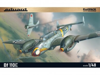 Eduard - Messerschmitt Bf-110E, Profipack, 1/48, 8203