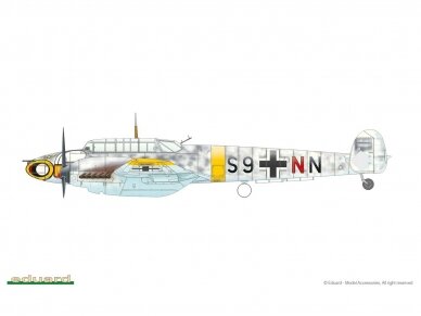 Eduard - Messerschmitt Bf-110E, Profipack, 1/48, 8203 14