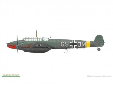 Eduard - Messerschmitt Bf-110E, Profipack, 1/48, 8203 15