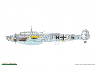 Eduard - Messerschmitt Bf-110E, Profipack, 1/48, 8203 16