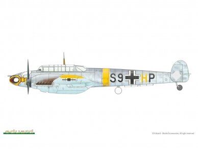 Eduard - Messerschmitt Bf-110E, Profipack, 1/48, 8203 18