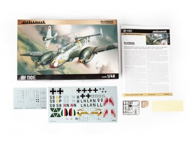 Eduard - Messerschmitt Bf-110E, Profipack, 1/48, 8203 1