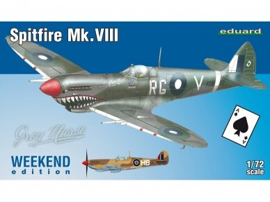 Eduard - Spitfire Mk.VIII, Weekend Edition, 1/72, 7442