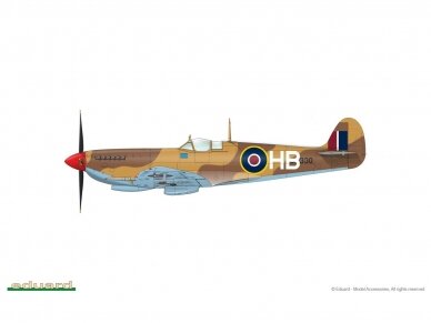 Eduard - Spitfire Mk.VIII, Weekend Edition, 1/72, 7442 3