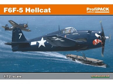 Eduard - F6F-5 Hellcat, Profipack, 1/72, 7077