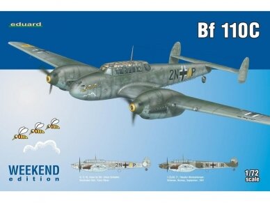 Eduard - Bf 110C, Weekend edition, 1/72, 7426