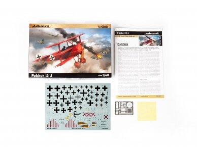 Eduard - Fokker Dr.I, Profipack, 1/48, 8162 1