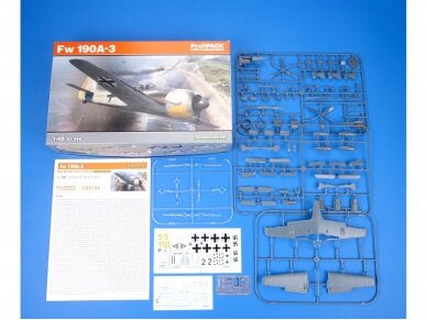 Eduard - Fw 190A-3, Profipack, 1/48, 82144 7