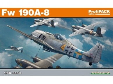 Eduard - Fw 190A-8, Profipack, 1/48, 82147
