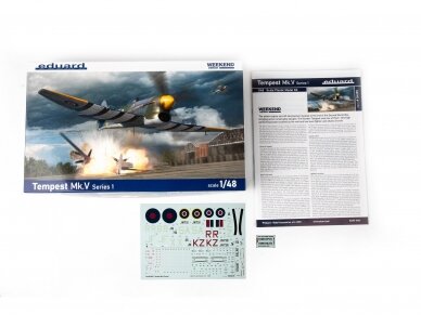 Eduard - Hawker Tempest Mk.V Series 1 Weekend Edition, 1/48, 84195 1