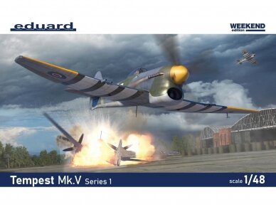 Eduard - Hawker Tempest Mk.V Series 1 Weekend Edition, 1/48, 84195
