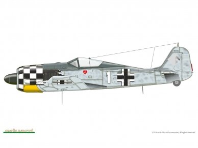 Eduard - Focke-Wulf Fw 190A-5 ProfiPack, 1/72, 70116 9