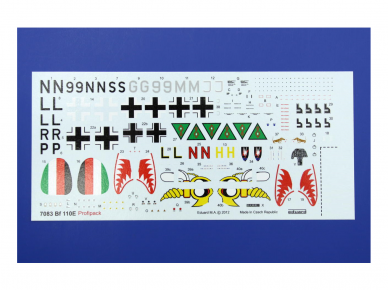 Eduard - Messerschmitt Bf 110E ProfiPACK, 1/72, 7083 11