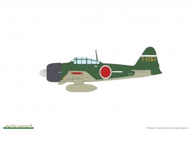 Eduard - Samurai Limited Edition / Dual Combo / Mitsubishi A6M3 Zero Type 22, 22a and 32, 1/48, 11168 15