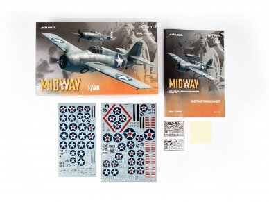 Eduard - Midway Dual Combo F4F-3 and F4F-4, 1/48, 11166 2