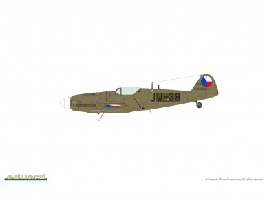 Eduard - Avia S-199 Bubble Canopy (Messerschmitt Bf 109) Weekend edition, 1/72, 7471 8
