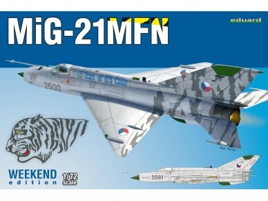 Eduard - MiG-21MFN, Weekend Edition, 1/72, 7452