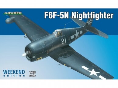 Eduard - Grumman F6F-5N Hellcat Nightfighter, Weekend Edition, 1/48, 84133