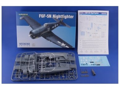 Eduard - Grumman F6F-5N Hellcat Nightfighter, Weekend Edition, 1/48, 84133 1