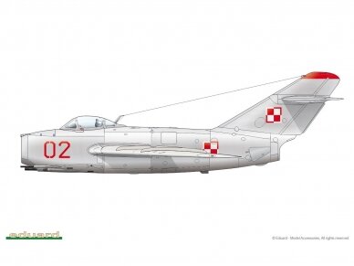 Eduard - MiG-15 ProfiPACK edition, 1/72, 7057 15