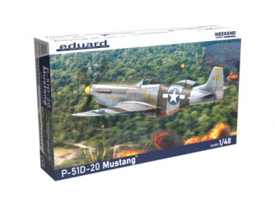 Eduard - P-51D-20 Mustang Weekend edition, 1/48, 84176