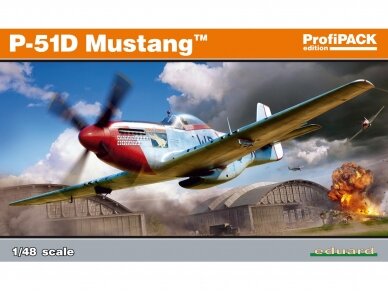 Eduard - P-51D Mustang, Profipack, 1/48, 82102